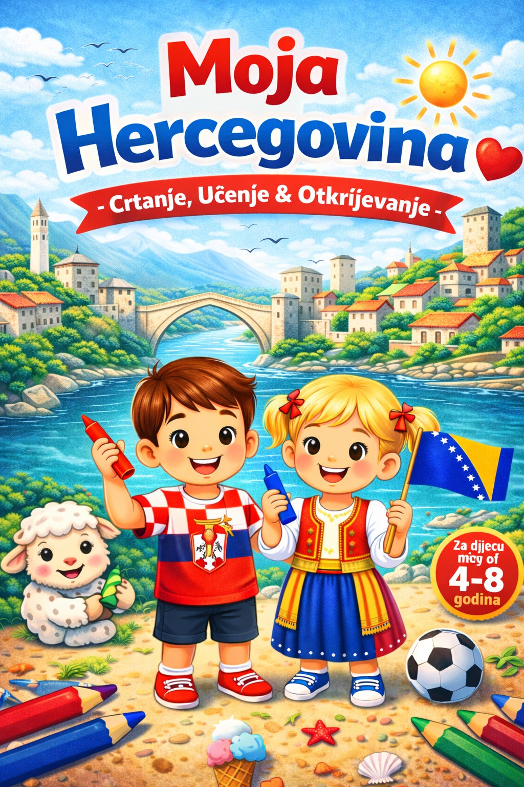 Malbuch "Moja Hercegovina"